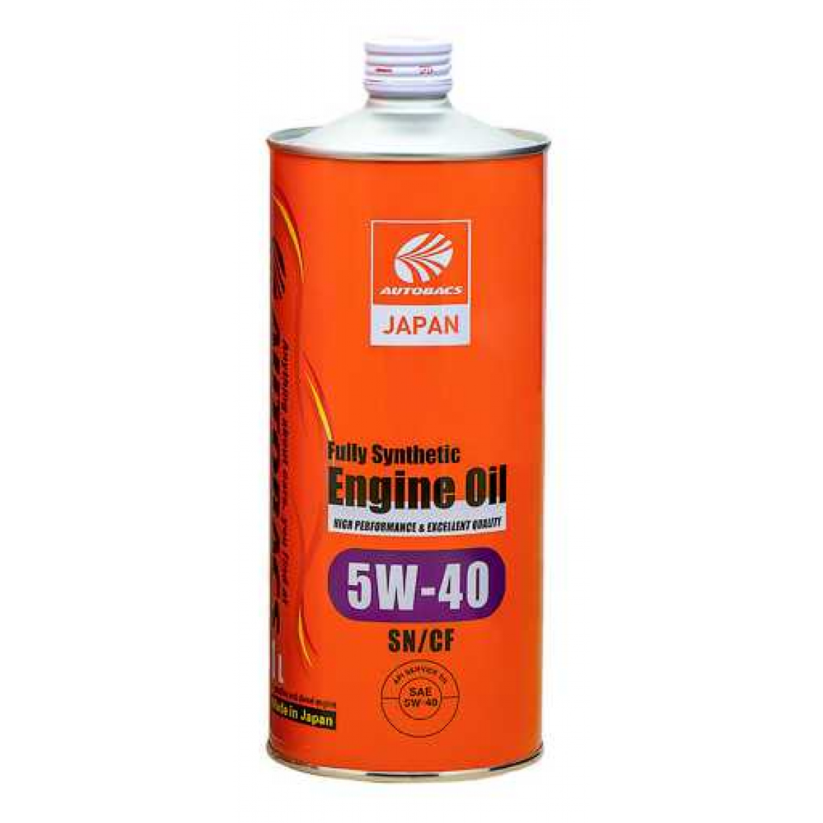 Купить Моторное масло AUTOBACS Fully Synthetic 5W40 SN/CF 1л (Япония) в ...